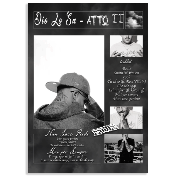 Dio Lo Sa II - Poster Geolier